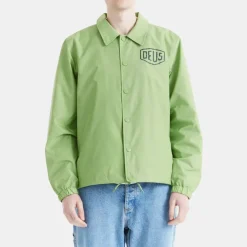 Deus Ex Machina Biarritz Coach Jacket Tendril Green