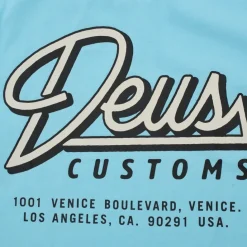 Deus Ex Machina Conduit T-Shirt Sky Blue