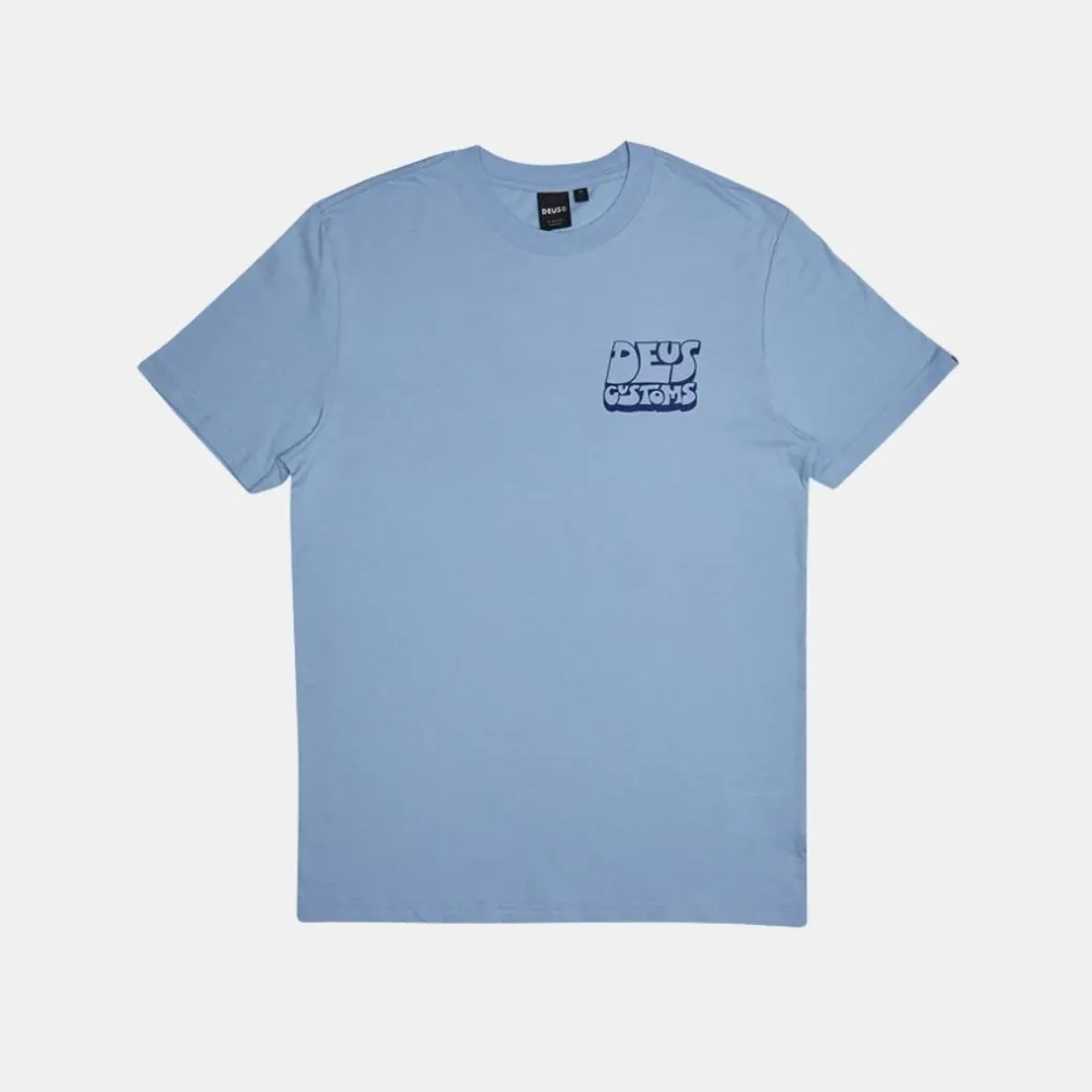 Deus Ex Machina Duke Tee T-Shirt Soft Chambray