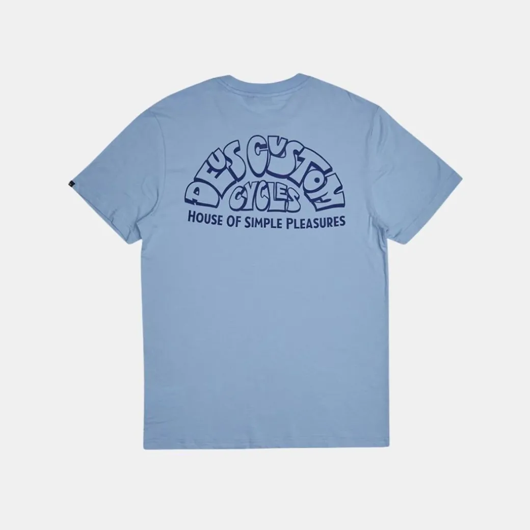 Deus Ex Machina Duke Tee T-Shirt Soft Chambray
