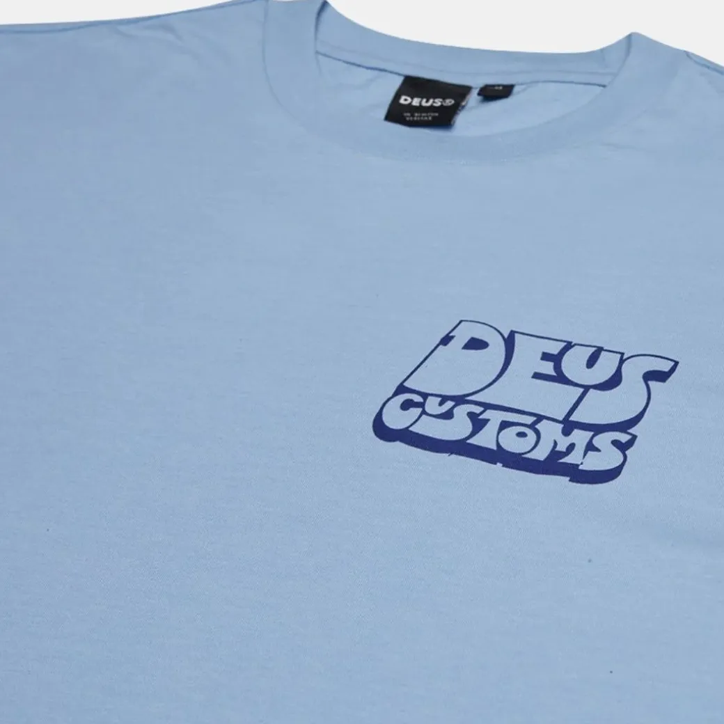 Deus Ex Machina Duke Tee T-Shirt Soft Chambray