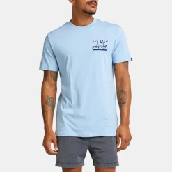 Deus Ex Machina Duke Tee T-Shirt Soft Chambray