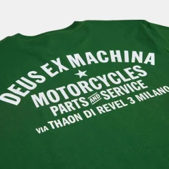Deus Ex Machina Milano Address T-Shirt Hillside Green