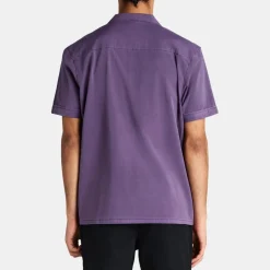 Deus Ex Machina Remi Garment Dye Shirt Navy Cosmos