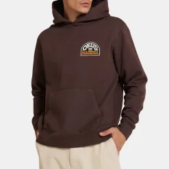 Deus Ex Machina Riders Friend Hoodie Choc Brown