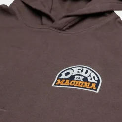 Deus Ex Machina Riders Friend Hoodie Choc Brown
