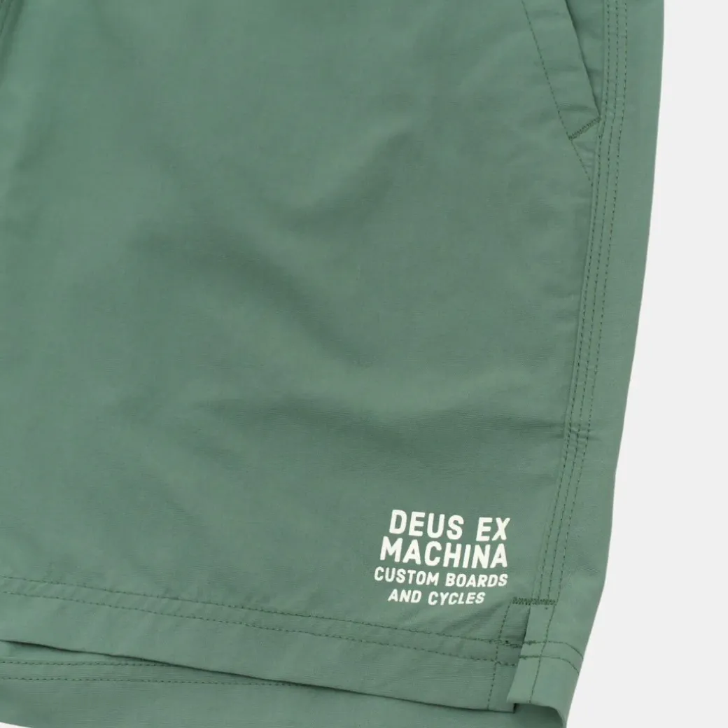 Deus Ex Machina Service Swimshort Shale Green