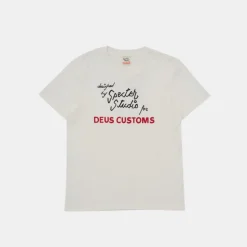 Deus Ex Machina Specter Rare Birds T-Shirt Pristine White