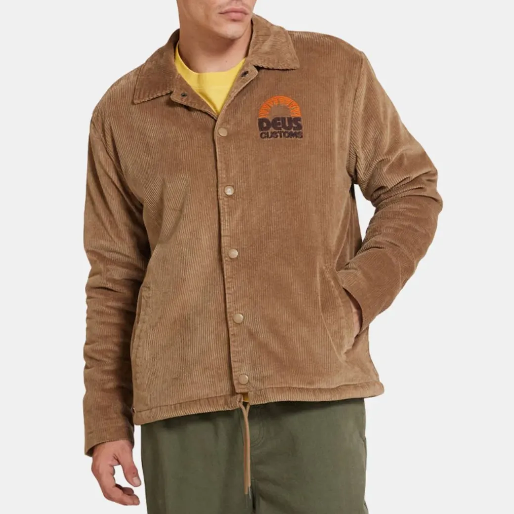 Deus Ex Machina Stokes Coach Jacket Khaki