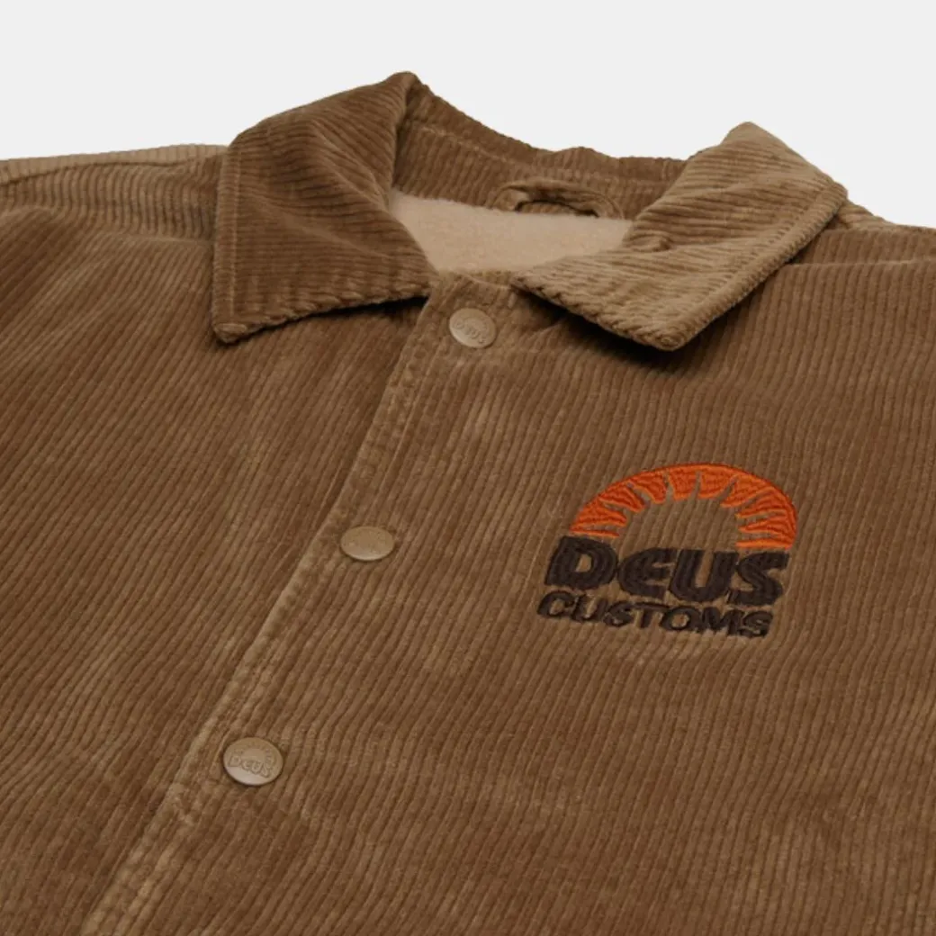 Deus Ex Machina Stokes Coach Jacket Khaki