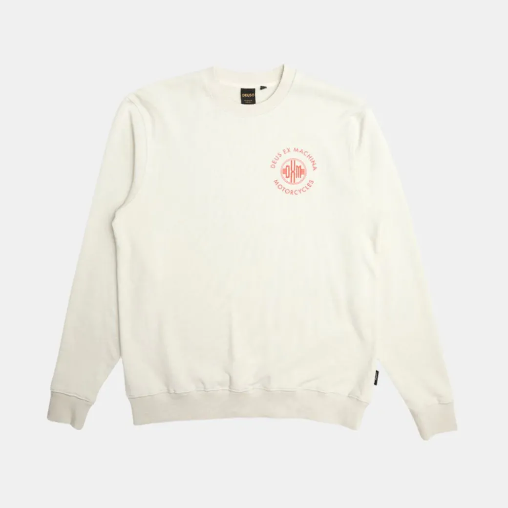 Deus Ex Machina Tenor Crew Dirty White
