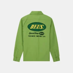 Deus Ex Machina Tin Lizzie Shirt Tendril Green