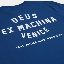 Deus Ex Machina Venice Skull Mechanic Blue