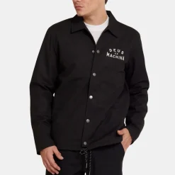 Deus Ex Machina Workshop Coach Jacket Black