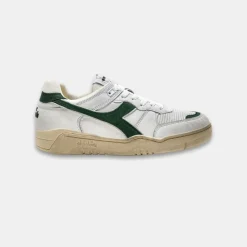Diadora B.560 Used White Fogliage Green