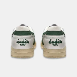 Diadora B.560 Used White Fogliage Green