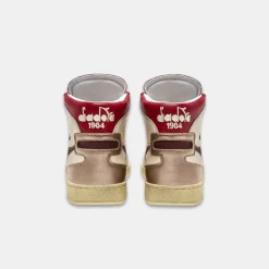 Diadora Mi Basket Metal Mix Used Light Beige