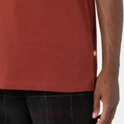 Dickies T-Shirt Luray Pocket Tee Bordeaux