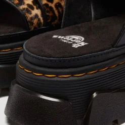 Dr. Martens Mattison Leopard Slide Women's Sandals