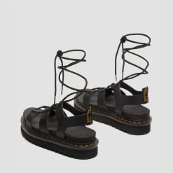 Dr. Martens Nartila Athena Leather Black Women's Sandal