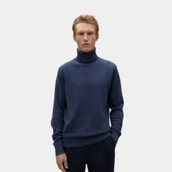 Ecoalf Brun Jersey Blue Indigo