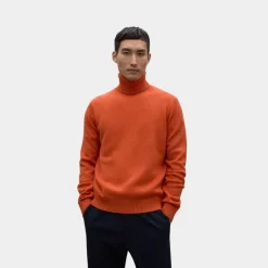 Ecoalf Brun Jersey Orange Melange