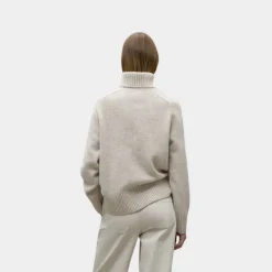 Ecoalf Caqui Knit Jersey Beige Melange