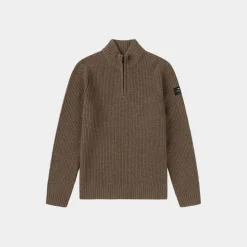 Ecoalf Drago Jersey Medium Brown Melange