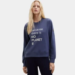 Ecoalf Dublinalf Sweatshirt Blue Indigo