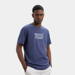 Ecoalf Greatalf B T-Shirt Blue Indigo