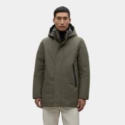 Ecoalf Parko Jacket Dark Olive