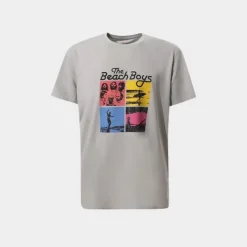 Ecoalf Sun Floweralf T-Shirt Light Grey