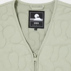 Edwin Camper Vest Desert Sage Unwashed