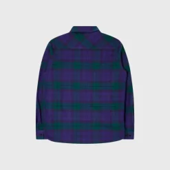 Edwin Millenium Shirt Ls Green Purple