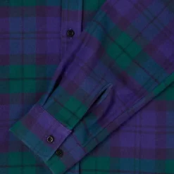 Edwin Millenium Shirt Ls Green Purple