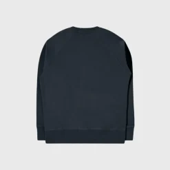 Edwin Rangla Sleeve Crewneck Black