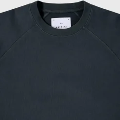 Edwin Rangla Sleeve Crewneck Black