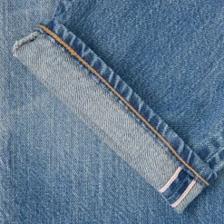 Edwin Regular Tapered Jeans Blue Light Used