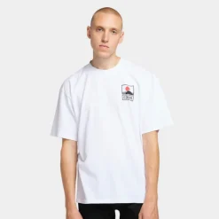 Edwin Sunset On MT Fuji T-Shirt White