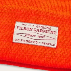 Filson Ballard Watch Cap Blaze
