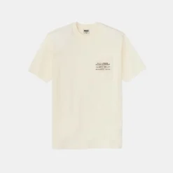 Filson Embroidered Pocket T-Shirt Off White Diamond