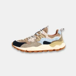 Flower Mountain Men's Yamano 3 Suede Nylon Black Brown & Army Green