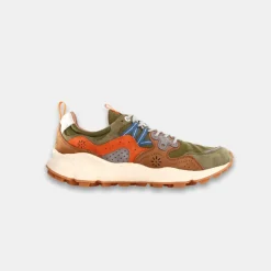 Flower Mountain Men's Yamano 3 Suede Nylon Militare Brown