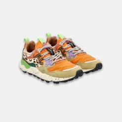 Flower Mountain Women's Yamano 3 Pony Hair Cream Orange