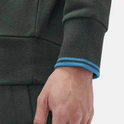 Fred Perry Crew Neck Sweatshirt Nightgreen