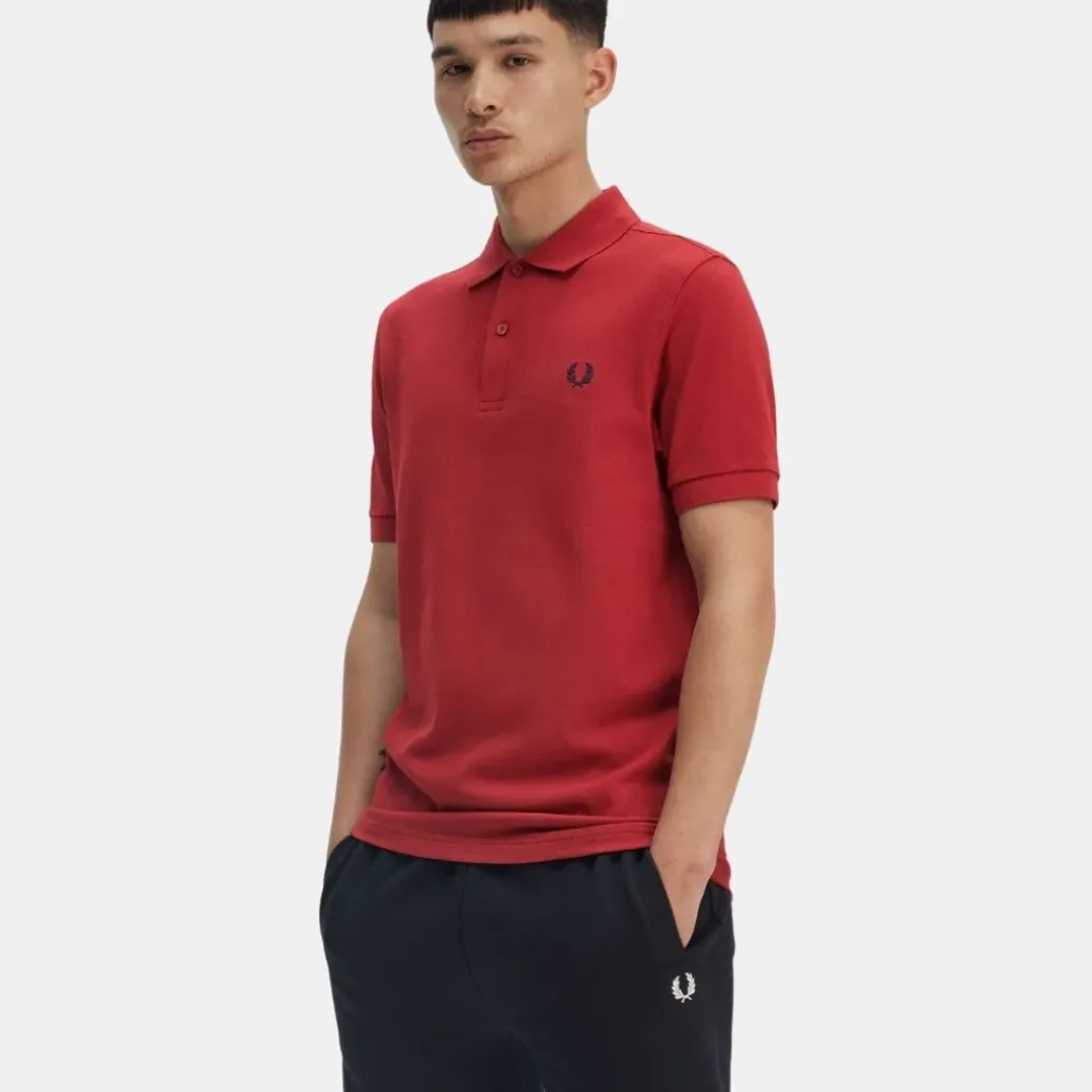 Fred Perry M6000 Burnt Red & Navy