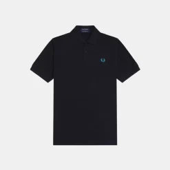 Fred Perry M3 The Original Shirt Black & Runaway Bay Ocean