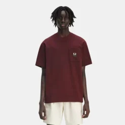 Fred Perry Relaxed 1952 T-Shirt Oxblood
