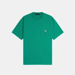Fred Perry Relaxed 1952 T-Shirt Label Green
