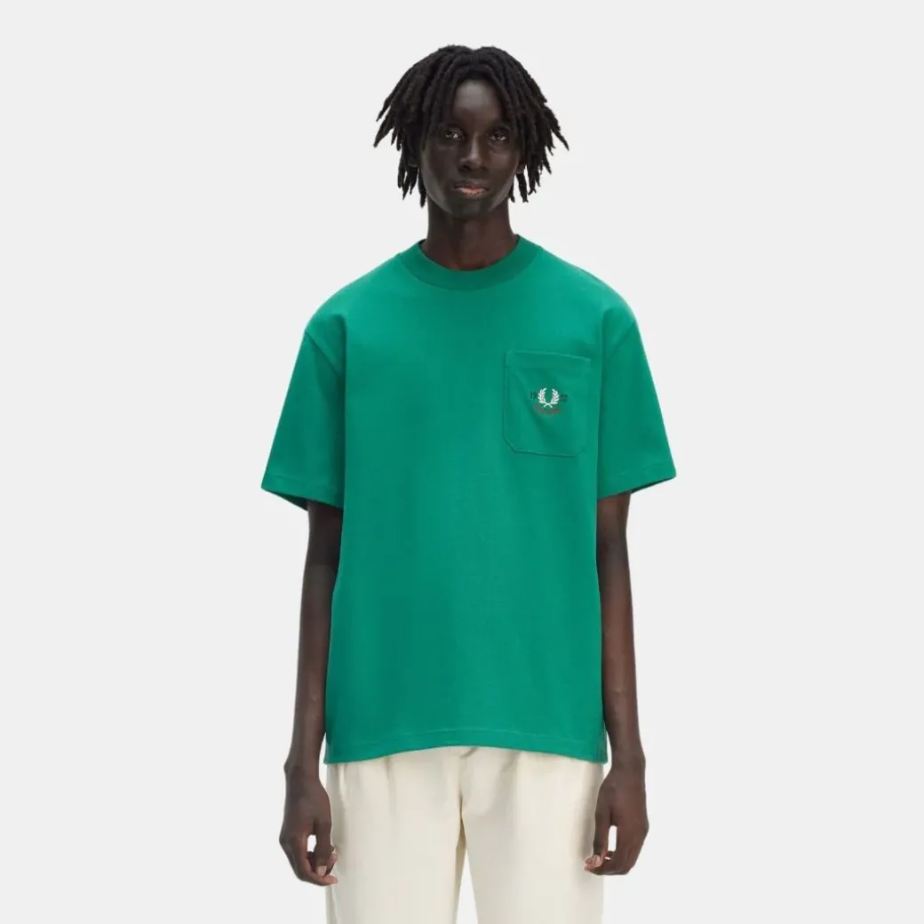 Fred Perry Relaxed 1952 T-Shirt Label Green